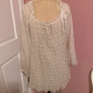 made in italy babydoll lace dress shirt